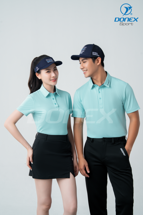 Áo thể thao nam MC-9146 xanh ngọc phối navy